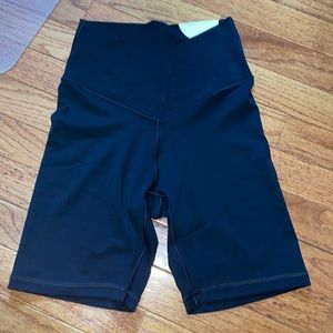 Aerie crossover bike shorts